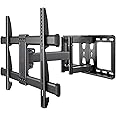 Perlegear TV Wandhalterung Schwenkbar Neigbar für 37-84 Zoll Flach & Curved Fernseher, TV Halterung max.VESA 600x400mm bis zu