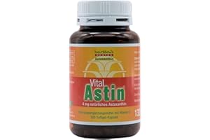 IVARSSON’S VitalAstin Astaxanthin 300 Kapseln I Das Original - Ivarssons VitalAstin mit 4 mg natürlichem Astaxanthin