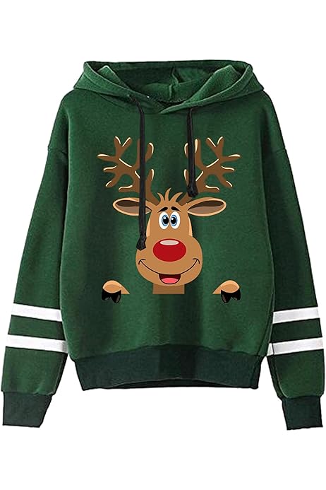 Kashyke Kersttrui Met Kattenprint Grappige Dames Trui Voor Kerstmis  Lange Mouwen Ronde Hals