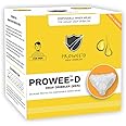 Prowee Drop Dribbler Men | Regular Light Guard for Urine Incontinence | Manages Minor Bladder Leaks | Invisible & Discreet Disposable Underwear | Prevents Rashes & Groin Infections (Pack of 5) (L)