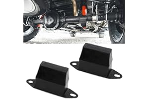 RULLINE 3 Inches Rear Suspension Bump Stop compatible with Jeep Cherokee XJ & Ram 1500 2500 3500 - Enhance Off-Road Performance & Protect Your Vehicle (Pack of 2)