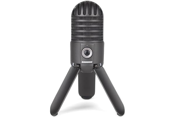 Samson Meteor USB Studio Cardioid Microphone - Titanium Black