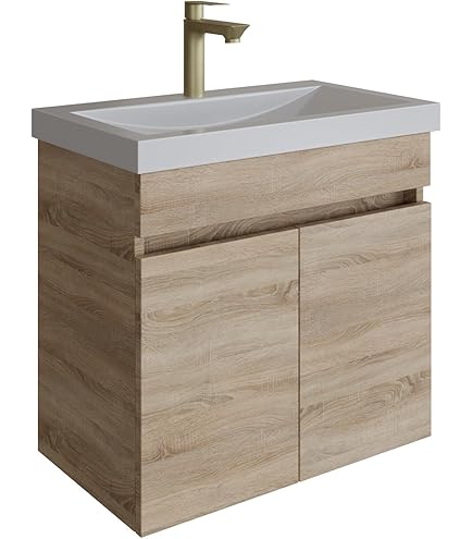 Planetmöbel Badkamerkast Midikast wit 32 cm, wandmeubel met deur