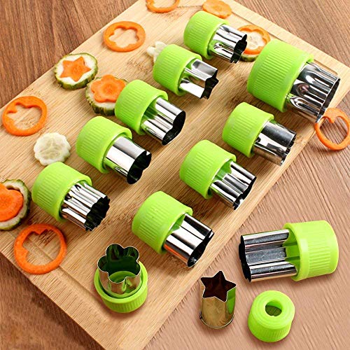Avana 9 Stck Edelstahl Ausstechformen Gemse Obst Ausstecher Tiere Form Gemseschneider Keks Pltzchen Schneider Cookie Cutter Gemseausstecher Schutzgriff Fr Kinder Grn Avana 9 Stck Edelstahl Ausstechformen Gemse Obst Ausstecher Tiere Form Gemseschneider Keks Pltzchen Schneider Cookie Cutter Gemseausstecher Schutzgriff Fr Kinder Grn