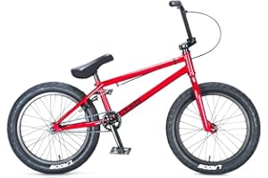MAFIABIKES Mafia Bikes Gusta 18 Inch Complete BMX Bike Red 18.5TT
