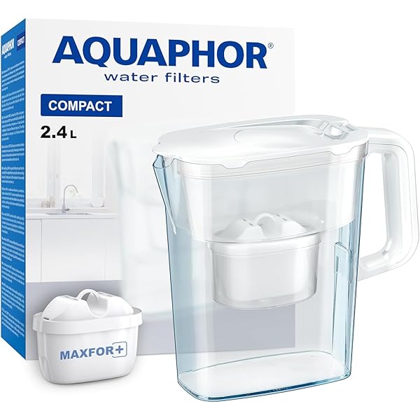 Caraffa Filtrante AQUAPHOR Onyx Bianco 4,2L Con Filtro MAXFOR+ - Riduce Calcare E Cloro - Foto 6