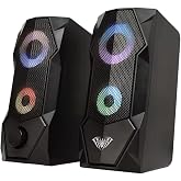 Aula N-301 10W Masa&uuml;st&uuml; RGB Gaming Oyuncu PC 1+1 Speaker Hoparl&ouml;r