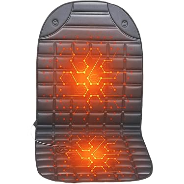 Cuscino Riscaldante Per Sedile Auto USB – Antiscivolo, Si Riscalda In 15 Secondi, 50x50 Cm, Peluche Morbido, Per Auto, Ufficio E Casa