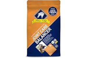 Blue Chip Joint Care Feed Balancer (Super Concentrated) 3kg. Complete & balanced horse feed with joint support turmeric, glucosamine, black pepper & natural oils, very low starch/sugar molasses FREE!