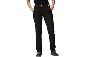 Regatta Geo Shell Ii Warm Backed Woven Softshell Xtp Strech Fabric Breathable Waterproof Windproof Trousers - Spodnie Kobiety