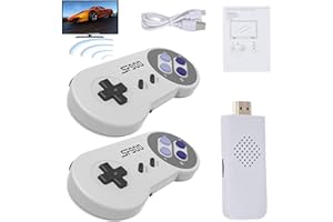 ulapithi Retro-Spielkonsole Eine Plug & Play Retro-Spielekonsole Spielekonsole SF900 HDMI Etro Spielekonsole SFC Battle 2.4G Wireless Retro Konsole Game Stick Integrierte 926-Spiele Für Erwachsene