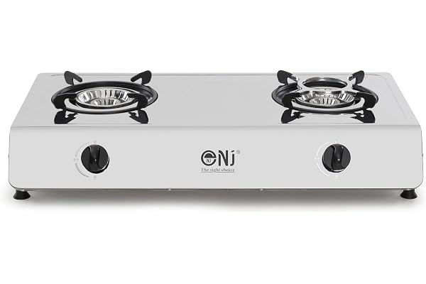 NJ-200SD inomhus gasspis – 2 brännare bärbar gasspis LPG-spis 8,8 kW