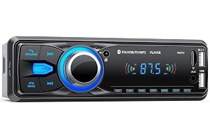 5060BT MP3-spelare för bilradio Bluetooth-stereo med 2 USB-portar/FM/TF/MP3-spelare fjärrkontroll/AUX/SD, 1 DIN-bilradio med
