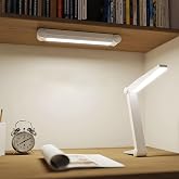 Greentech Masa&uuml;st&uuml; Şarjlı Katlanabilir Portatif LED Aydınlatma/GT-CL14 | Katlanabilir Okuma Lambası, Mıknatıslı, 3 Renk Işık,