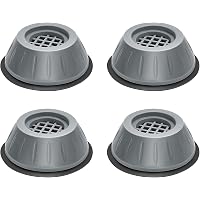 TwinZone Washing Machine Anti Vibration Pads Washer Foot Pads Dryer Heightening Pads Stabilizer Support Stand for Home…