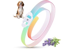 PUQOEUOA Collier Anti puces pour Chien,69cm, étanche & réglable, Collier Anti Tique Chien prévient la leishmaniose. Protection 8 Mois.