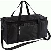 Large Foldable Thermal Bag, 60L Reusable Portable Cooler Bag | Portable Isothermal Cooler Bag, 60 x 40 x 25 cm, for Picnic, B