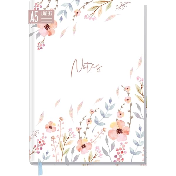 Carnet De Notes A5 Ligné Trendstuff - Couverture émeraude Doré - 124 Pages - Parfait Pour Journal Intime Et Idées