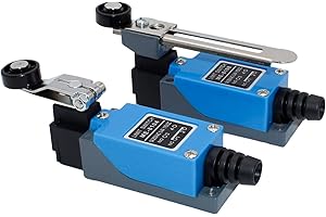 4 Interruttori Finecorsa Antrader ME-8104 - A Leva A Rullo, Per CNC E Plasma