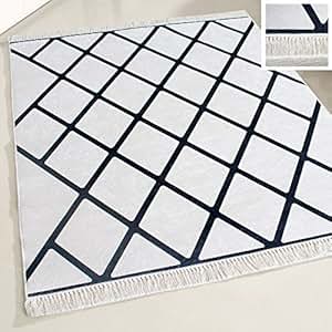 Amazon.de: mynes Home Teppich Modern Waschbar mit Latexrücken Anti