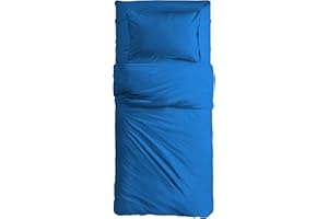 MAXIME MAISON - Set Lenzuola Letto Singolo Cotone 100% Made in Italy, Completo Letto Singolo Cotone Anallergico con Federa Tinta Unita, Biancheria da Letto Certificata Oeko Tex Standard 100