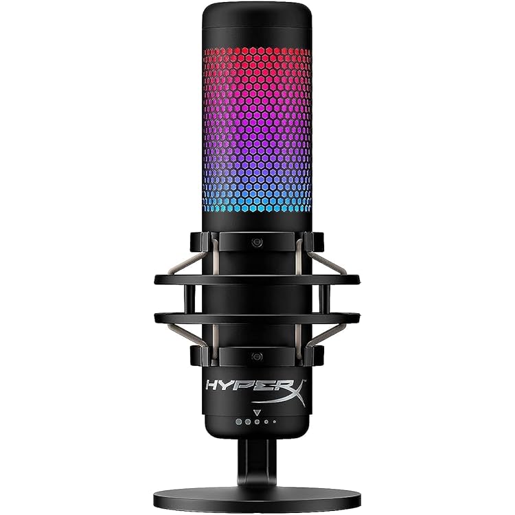 HyperX DuoCast - RGB USB Kondensatormikrofon für PC, PS5, PS4, Mac 