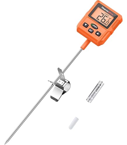 Thermomètre à Confiture Tala - Acier Inoxydable, Facile à Lire - Pour Confitures, Caramel Et Bonbons Maison - Précision De 40°C à 200°C
