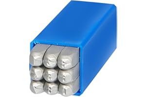 GRAVUREM-S Jeu chiffres à frapper 0-9 / 1mm