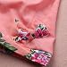 New Baby Girls Cotton Flower Lace Bow Sleeveless Top+Short Pants Clothing Set
