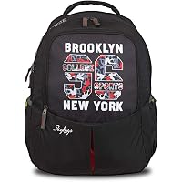 Skybags 31 Ltrs Black Casual Backpack (BPBOLP1BLK)
