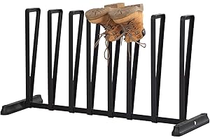 Taylor & Brown® 4 Pair Boot Storage Rack, Ideal For Walking Boots, Wellies, Riding Boots And Fashion Boots