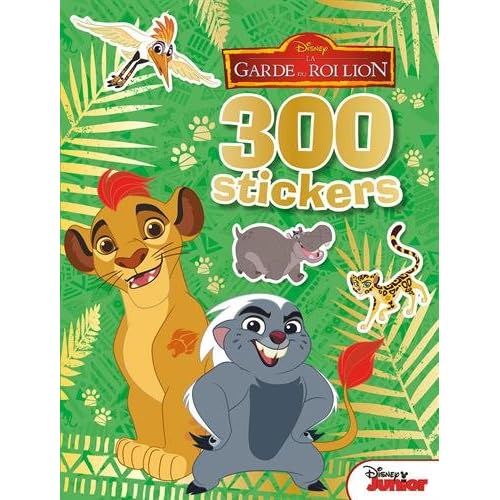 Garde du roi lion, Disney Junior, 300 STICKERS