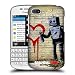 Produktbild Offizielle Brandalised Robot Banksy Kunst Straßenkünstler Ruckseite Hülle für BlackBerry Q10