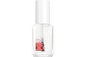 essie Tratamiento de uñas Top Coat Stay Longer, Larga duración hasta 7 días, 13.5 mL