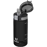 Sparrow Water Bottle &ndash; Tritan Bottles &ndash; Water Bottle with Straw | 500 ml, 750 ml, 1L, No Leaks, Dishwasher, Lightweight, Ergo