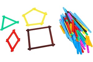 DOHE Educa-01011 Bandes géométriques emboîtables pour Apprendre Les mathématiques Multicolore 14,5 x 9,5 x 1,8 cm