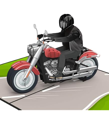 Biglietto d'auguri per moto stampabile per lui, biglietto d'auguri per moto per fratello, biglietto d'auguri per bici per amico, download digitale di biglietti quadrati - Italia