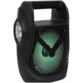 Ultratekno Işıklı 4" Taşınabilir 5w Bluetooth Hoparl&ouml;r El Fenerli Fm Radyo Usb/tf/aux Destekli Extra Bass