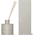 Skandinavisk RO 'Tranquility' Scent Diffuser with 8 Reeds. Fragrance Notes 200 ml, Cool Grey, Cut grass and fallen leaves, cucumber and wild violets., 1 count