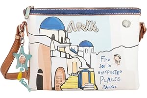 ANEKKE | Torba na ramię z kieszeniami Sunrise - Anekke Mediterranean | Akcesoria damskie i akcesoria | Torby damskie Anekke Wymiary 28/21/4cm, Różne kolory