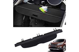 BNHHB Car Retractable Rear Trunk Parcel Shelf For Hon da CRV CR-V 2012-2016, Security Shield Cargo Luggage Security Cover Shade Shielding Organizer, Auto Shelves Accessories
