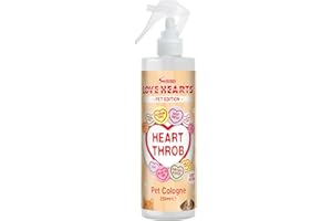 Swizzels Love Hearts Pet Cologne 250 ml, Baby Powder Fragrance, Allergeen Free, For Cats and Dogs