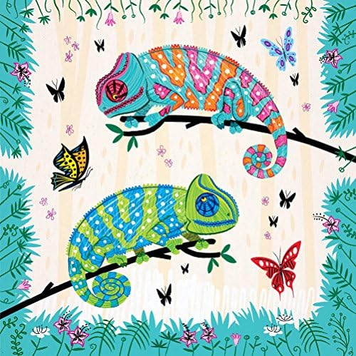 Iota Illustration Seeing Spots - animal art poster print by Oliver Lake