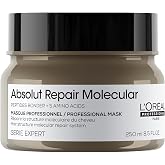 L'Or&eacute;al Professionnel, Mascarilla Profesional concentrada, Repara Da&ntilde;os y Fortalece el Cabello a Nivel Molecular, para Pelo D