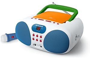 MUSE MD203KMC. Radio portátil con Reproductor CD/CD-R/CD-RW con función repetición Total o Parcial