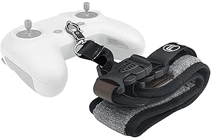 Hensych Lanière réglable pour D-J-I Avata pour FPV Combo Télécommande Sangle Tour de Cou Anti-Chute Anti-Perte Boucle de décompression épaisse pour Drone PFV Combo (Boucle épaisse Unique)