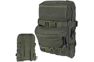AQ zxdc Zaino Tattico Molle per L'idratazione/Pacchetto Accessori Molle/Zaino Tattico, per Gilet Molle