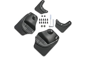 ‎CYBERBEANS CYBERBEANS 4 STK Kotflügel für Tesla Model 3 Highland Zubehör 2024 2025 Auto Schmutzfänger Spritzschutz Ohne Bohren/Klebe Mud Flups für Alle Wetter Schutz Mud Guards