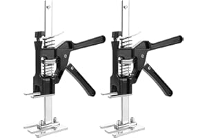 LOLYSIC 2 Stück Arm Handwerkzeug 25.5 x 6 x 7cm arbeitssparender Arm,Heben und Einstellen von Höhenverstellern für Porzellanpaneele, Türverkleidungen und Schränke