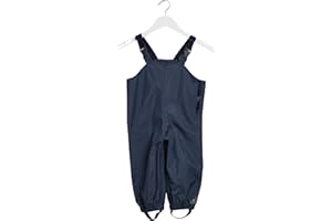 Grass & Air Puddle Suit Kids, Navy Stomper Slacks Waterproof, Outdoor Children's Rain Suit Overall, Splashsuit